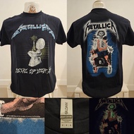 🔥 METALLICA เสื้อวง งานลิขสิทธิ์แท้ นำเข้า-UKสินค้ามือ1 ป้ายGildan ของแท้🌍