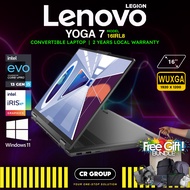 Lenovo YOGA 7 16IRL8–Intel Core Evo i5-1335U–Intel Iris Xe Graphics–16″ 1920 x 1200 (WUXGA)–8GB LPDDR5 RAM–512GB SSD