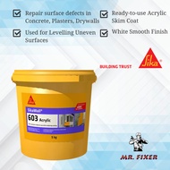5kg SIKA SikaWall-603 Acrylic Skim Coat
