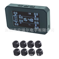 6Wheel8Wheel10Wheel truck light truck RV wireless tire pressure monitor solar-powered TPMS Degree