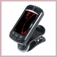 (WBNC) Tm-25 Tm25 Clip-On Electric Tuner & Metronome Guitar Chromatic Bass Violin Ukulele Universal 