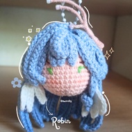GANTUNGAN Robin Honkai Star Rail Knitted Keychain HSR Keychain