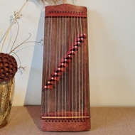 [Upgrade quality] 59cm 13 Strings Portable Mini Guzheng, Mahogany Guzheng