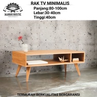 Minimalist TV rack, wooden TV rack, TV table 01