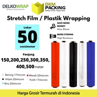 Plastic WRAP 50cm Stretch Film Plastic Wrapping Plastic WRAP Colored PREMIUM Unit