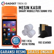 MESIN KASIR ANDROID PORTABLE SUNMI V1S 1/8GB POS THERMAL PRINTER SCAN - STORENAMR