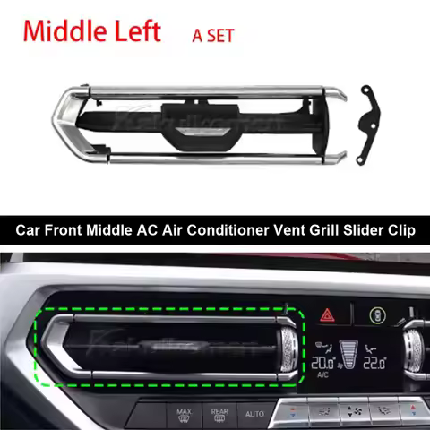 Car Front Middle AC Air Conditioner Vent Grill Slider Clip Repair Kit For BMW 2 3 4 Z4 Series F40 F4