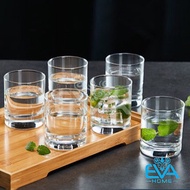 [HCM]Bộ 12 Ly Thuỷ Tinh Dáng Thẳng Suông Trơn 210 Ml Deli ES1001 M2960