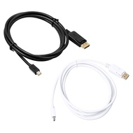 Mini Display Port DP to DisplayPort DP 1.2 HDMI Adapter CableCable Male to Male 6Ft Connetor Cable