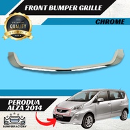 Perodua Alza 2014 Front Bumper Grille Depan Sarong Grill Chrome