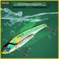 PINGD 1Pcs  Fishing Lure, 5g 15g  Eyes Hard Squid Bait, Universal Metal Wobblers Sinking Sea Fishing