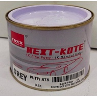 FOXX Fine Putty 1K / NEXT KOTE / SIMEN KERETA (PUTTY 878 GREY)0.5K