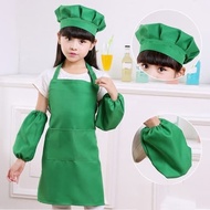 Children's Apron Set made of spunbond material apron kids apron cooking kids apron for art