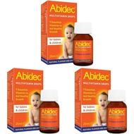 Abidec Kid Baby Multivitamin Drops – Aids Healthy Growth Contains Vitamin D, C and A – Suitable from
