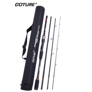 GOTURE Xceed Fishing Rod Selectable Spinning Casting 4 Sections Fishing Rod 6.6/7/8/9/10ft Fishing R