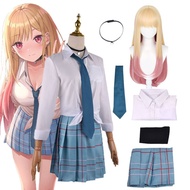 ONECEW Kawaii Costume Cosplay Marin Kitagawa JK Uniform Set Swimsuit Set Skirt Outfits Anime Dresses