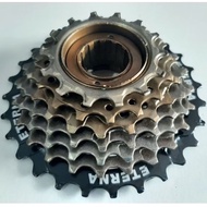 Eterna 7 speed 14-28T Freewheel Sprocket Threaded Gear