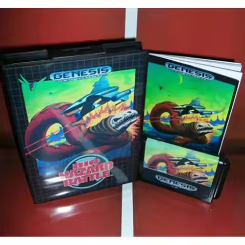 New Arrival Bio-Hazard Battle 16bit MD Game Card With Retail Box & Manual Book For Sega Mega Drive/ 