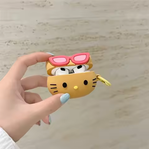 Sanrio Hello Kitty Earphone Case for AirPods 1 2 3 Pro 2 Silicone PC Bluetooth Charging Case Accesso