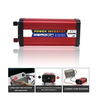 4000W/5000W/6000W DC 12/24V To AC 110V/220V Car Inverters Modified Sine Wave Solar Power Voltage Tra