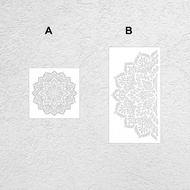 40cm - 80cm Stencil Wall For Painting Decor Plaster Decorative Template Furniture Makers Putty Decor
