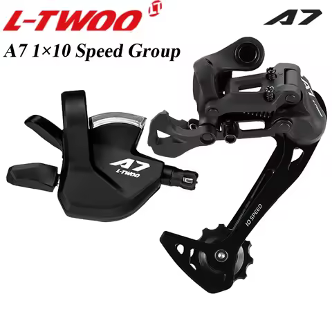 LTWOO A7 1X10 Speed Derailleur Groupset 10S Trigger Shifter Aluminium Alloy MTB Bike 42T 50T Rear De
