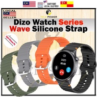 Dizo Watch Series Strap Wave Stitching Silicone Strap,Tali Jam Dizo Watch,Pro/ Watch R/ Watch D,D Ta