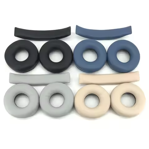 Replacement Ear Pads for SONY WH-CH500/CH510/CH520 Headphones Cushions Memory Foam Noise Isolation E