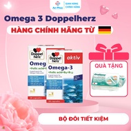 Omega 3 Doppelherz - Brain, Eye, and Vision Enhancement Pills (Total 2 boxes)