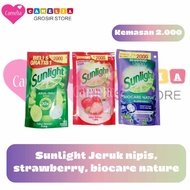 Camelia Grosir Store - Sunlight jeruk nipis kemasan 2000 / sunlight 2000 strawbery