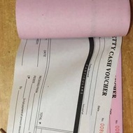 PETTY CASH VOUCHER RECEIPT carbon paper quality