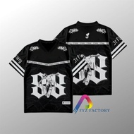 Unisex Streetwear Oversize Number Dryfit Brazil Retro Vintage Hockey Boxy Fit Jersey Retro Jersey Vi
