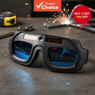 Auto-Dimming Welding Glasses - Anti-Glare Eye Shield for Welding  Cermin Mata Kimpalan Auto-Gelap - 