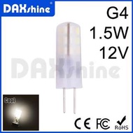 DAXSHINE 24 LED G4 1.5W 12V Cool White 6000-6500K 80-90lm