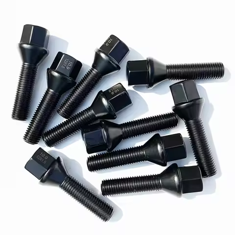 16PCS 12x1.5| 12x1.25| 14x1.5| 14x1.25 |40mm |45mm| 50mm| 55mm Cone Seat Car wheel spacer lug nut wh