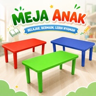 Plastic Children's Table 120x60x50cm, Children's Study Table, Sturdy School Table