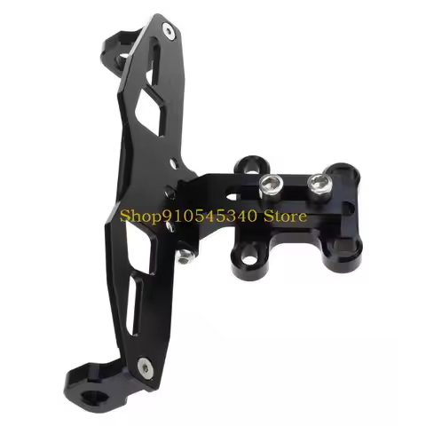 U2JA Motorcycles License Plate Holder Mount Bracket Aluminum Adjustable Number Plate Holder for TFX1