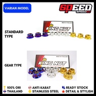 Mur Blok Head RX King Probolt Stainless King Nut Thailand Mur Blok RX KING Original Speed60