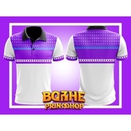 Junior Full Sublimation purple teacher Polo Shirt uniform can with