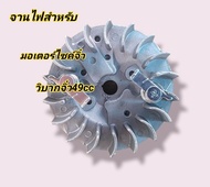 จานไฟ จานไฟมอเตอร์ไซค์จิ๋ว จานไฟรถเครื่องตัดหญ้า