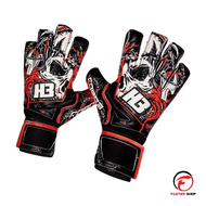 ถุงมือโกล์H3 รุ่นROBO3 สินค้า แท้มีfinger safe 5นิ้ว ถุงมือผู้รักษาประตูฟุตบอล H3 ถุงมือผู้รักษาประต