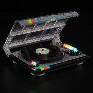 GEAMENT LED Light Kit Compatible with Lego Retro Record Player Building Blocks Model - Lighting Set 