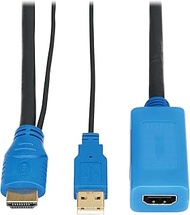 Tripp Lite Series 10-Foot 8K HDMI Extension Cable Male-to-Female Adapter with Active Signal Booster/