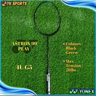 YONEX ASTROX 99 PLAY BLACK GREEN (3RD GEN) BADMINTON RACKET