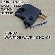 HONDA WAVE125 FUTURE WAVE110 NX105 FRONT BRAKE SWITCH (RH) MASTER PUMP SENSOR BYCMOTORPARTS