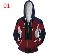 Descendants 3 Zipper Hoodie fashion Coat 3D Print Jacket