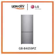 LG GB-B4059PZ 408L Bottom Freezer 2-door Fridge