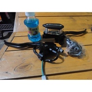 brembo universal clutch lever with holder & brake assembly