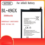 Infinix Note 10 / Note 11s Battery Replacement BL-49GX - 5000mAh, Ready Stock