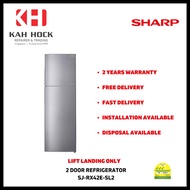 SJ-RX42E-SL2 2 DOOR REFRIGERATOR - 2 YEARS MANUFACTURER WARRANTY + FREE DEL